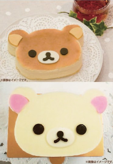 Rilakkuma cheesecakes 2012