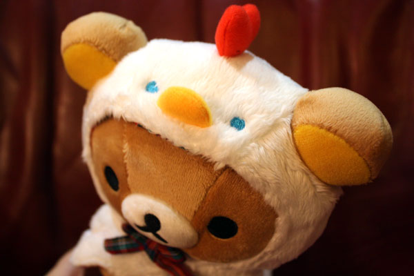 Caravan Chicken Rilakkuma - hood detail