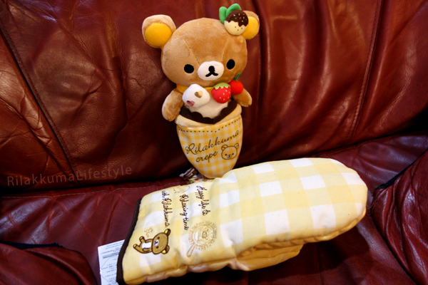 Maybe he's like a snail and will eventually need to move into a larger "shell" like this? Harajuku 1st Anniversary - with mitt