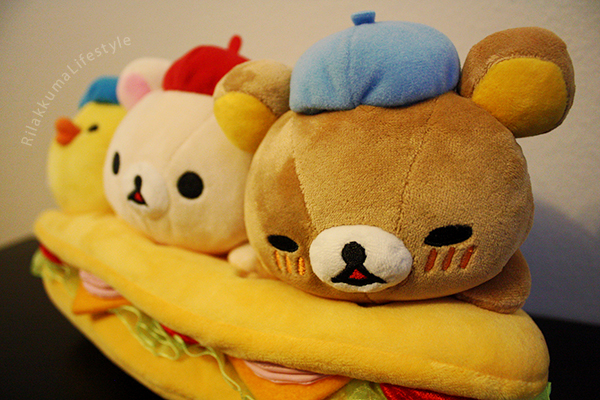 Sandwich Rilakkuma - Rilakkuma detail