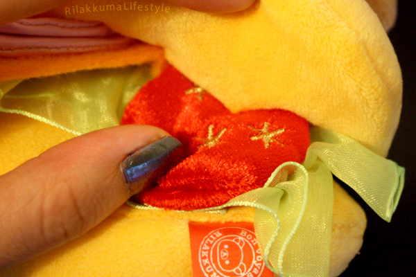 Sandwich Rilakkuma - tomato detail