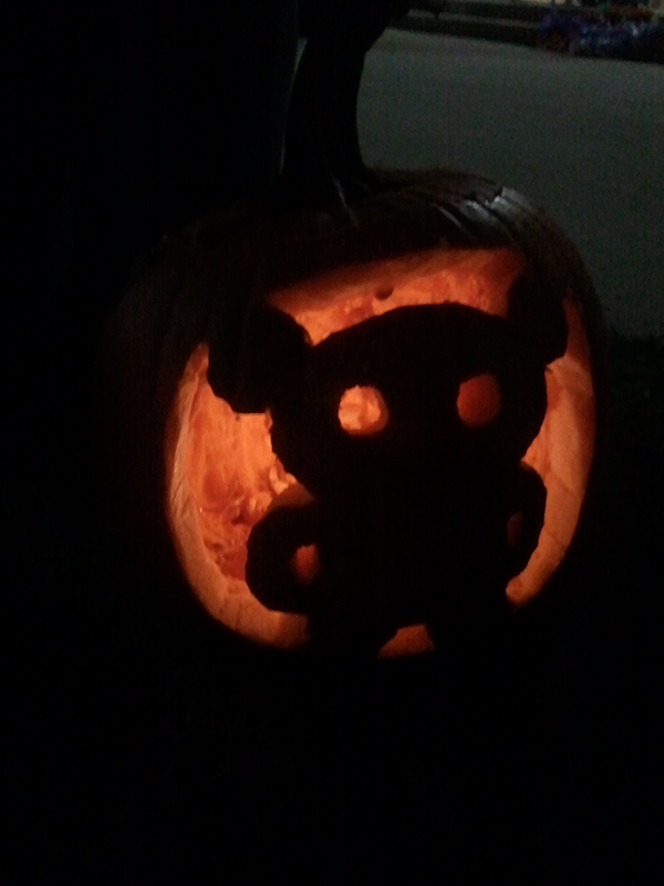Rilakkuma pumpkin - 2013