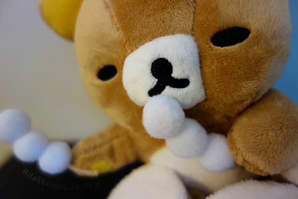 Rilakkuma Wonderland - drummer face detail