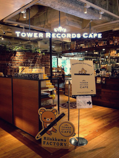 Rilakkuma Tower Records Cafe -2