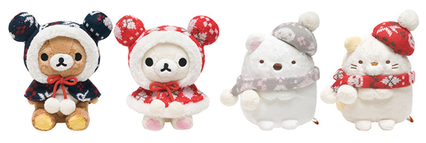 Rilakkuma & Sumikko Gurashi Knit Goods - standard plushies