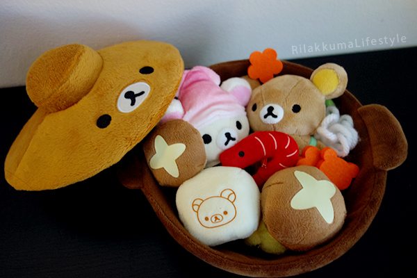 Hot Pot Set - inside ぬいぐるみ鍋ギフトセット リラックマ