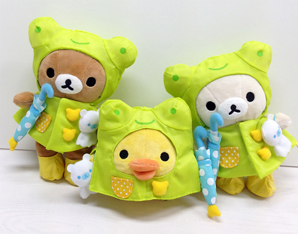 Rilakkuloset 2014 - frog raincoat