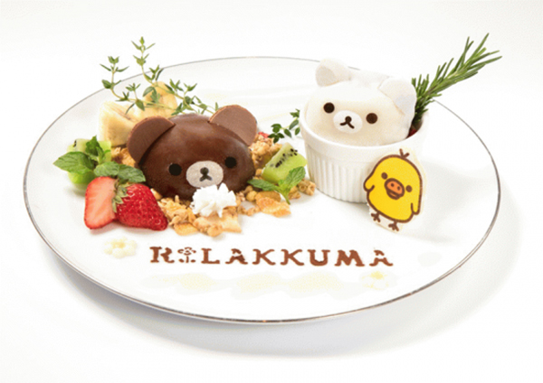 Rilakkuma Cafe - リラックマカフェ - dish