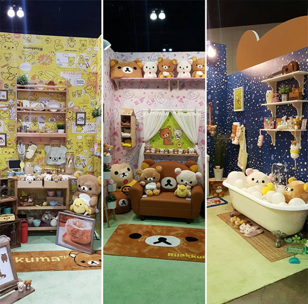 Anime Expo 2016 - Rilakkuma booth