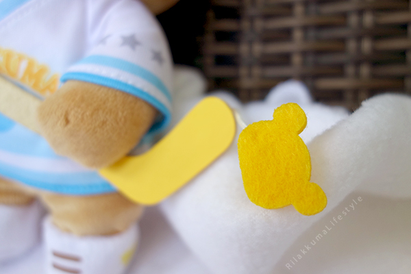 リラックマストア仙台店4周年記念 - あつめてアニバーサリーぬいぐるみ - 氷上のウィンタースポーツ - Sendai Rilakkuma Store 4th Anniversary Plush - hockey puck detail